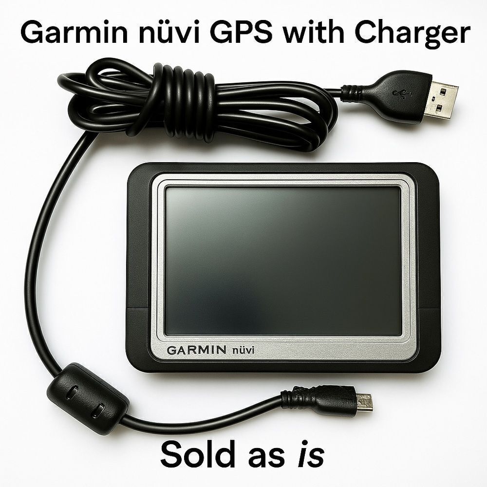 Garmin nüvi 270 GPS Navigator with Charger – As Is